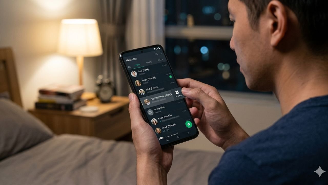 How to Hide WhatsApp Chat